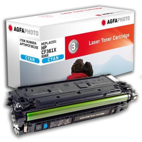 AgfaPhoto Toner Cyan – kompatibel til HP CF361X
